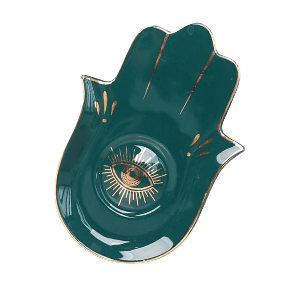 

Decorate Jewelry Plate Miss Black Dresser Ceramics Buddha's-hand Storage