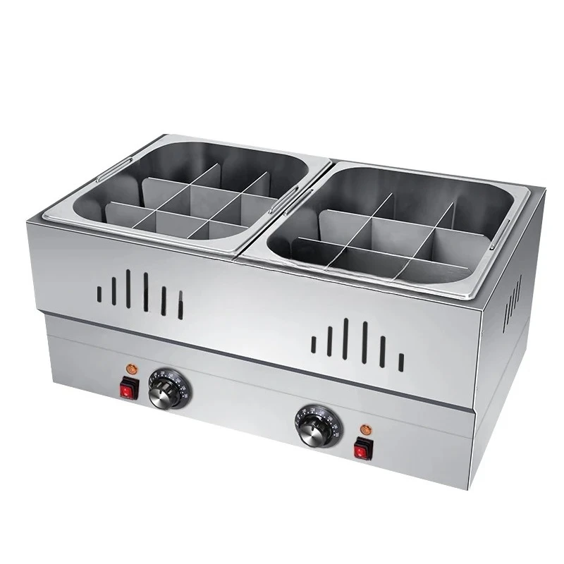 SGF Oden Cooking Machine Commercial Plaid Pot Large Capacity Skewers