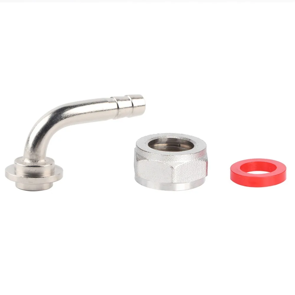 Durable Hex Nut Beer Line Connector Kit Barb Connector Keg Coupler Fitting Home Brewing Accessories Beer Dispensing