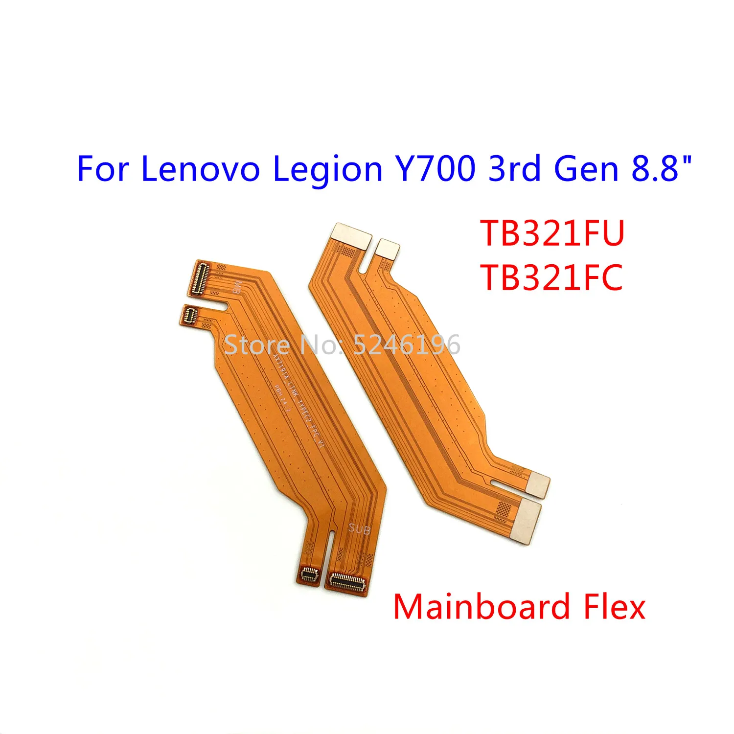 1pcs Main board Charging Connect Mainboard Flex Cable For For Lenovo Legion Y700 3rd Gen 8.8