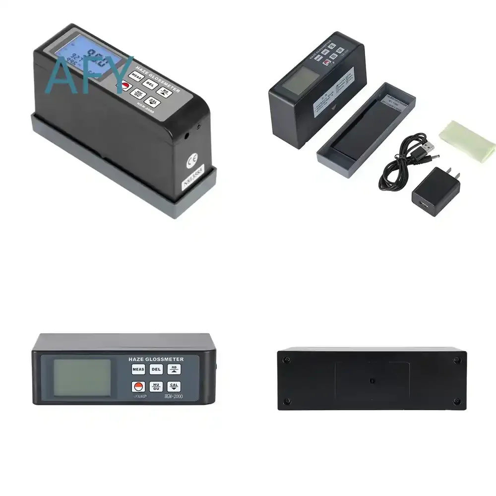 Digital Gloss Meter for HGM-2000 Fog Shadow Measurement 0 to 2000 GU for Marble Tile Paint Ink Coating Surface Finish Tester