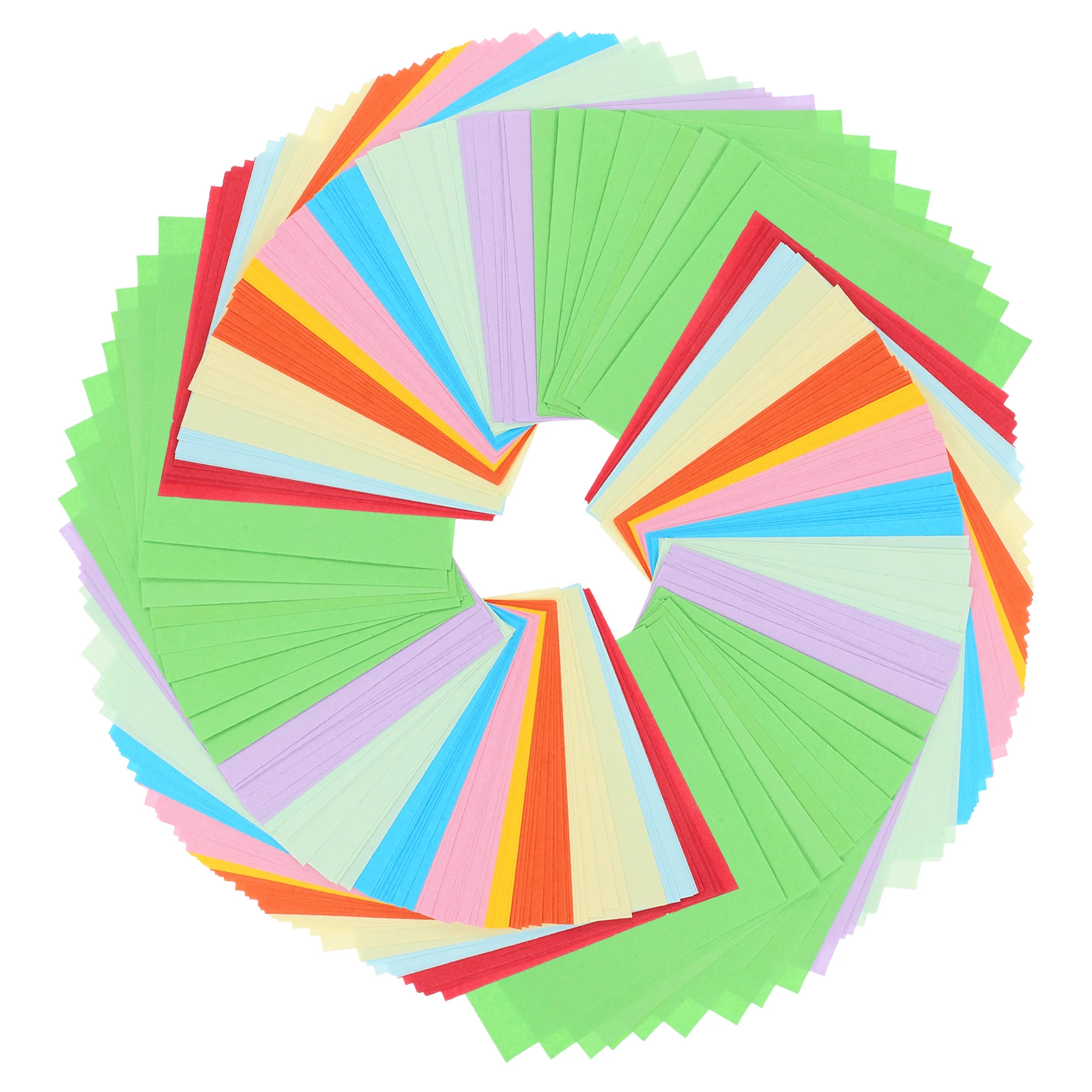 500 ورقة مزدوجة الوجهين اوريغامي ورقة ملونة مربعة قابلة للطي للحرف اليدوية DIY بها بنفسك اوريغامي الفن عطلة زينة التعليمية