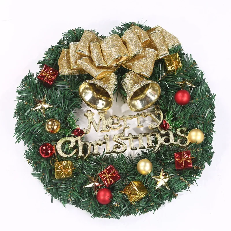 SP Decoration Wreath Manufacturer Artificial Greenery Christmas Garland Decoration