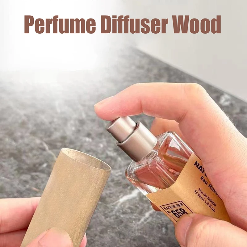 Y Wooden Essential Oil Aromatherapy Diffuser Wooden Diffuser Eco-Friendly Fragrance Diffused Wood Refreshing Sleep Aid For Home