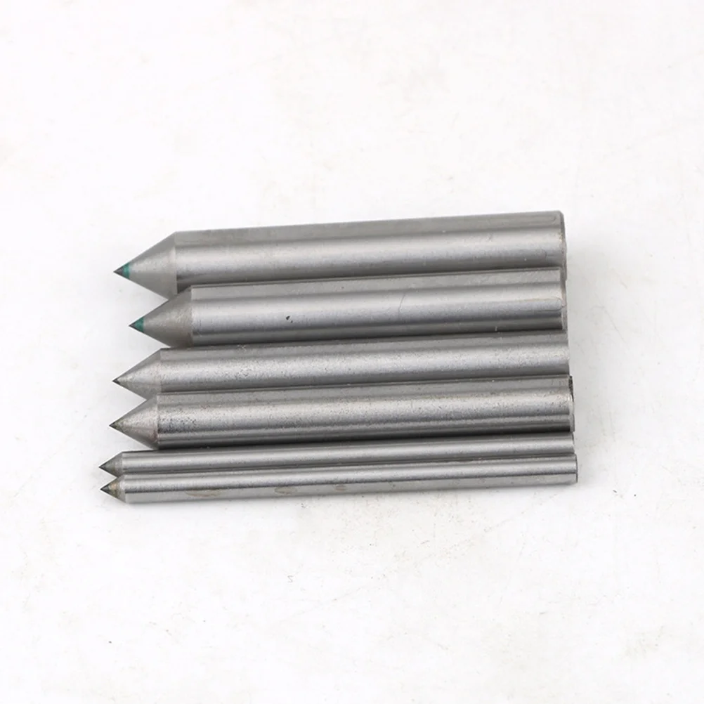 

Diamond Grinding Wheel Dresser Tool 6mm 60 Degree Angle Precision Truing Pen Sharpener Stick for Large Diameter Abrasive Wheels