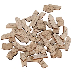 MTG Ability, Loyalty and +1/+1 Counters Set of 194 Wood Keyword, Magic Tokens Compatible with Magic The Gathering