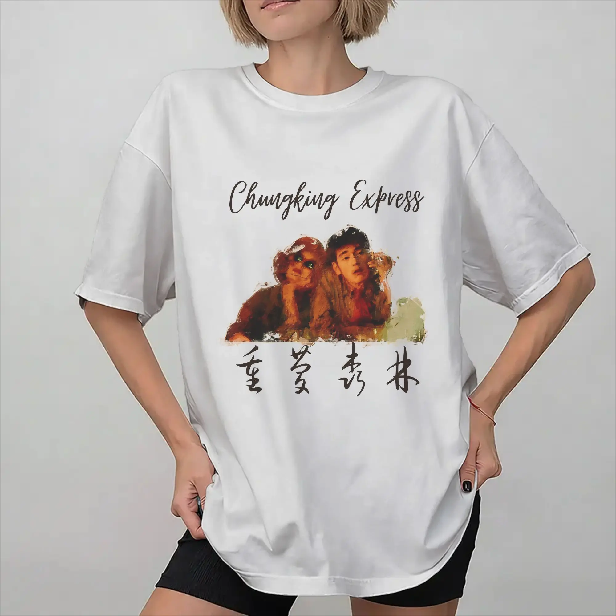 Chungking Express Wong Kar Wai  Printed T Shirt Men Women  100% Cotton  Tee Shirt Clothing