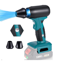 130000RPM Brushless Electric Air Blower Cordless Leaf Snow Dust Car Ventilator Fan Cleaning Blowing Power Tool For 21V 18V