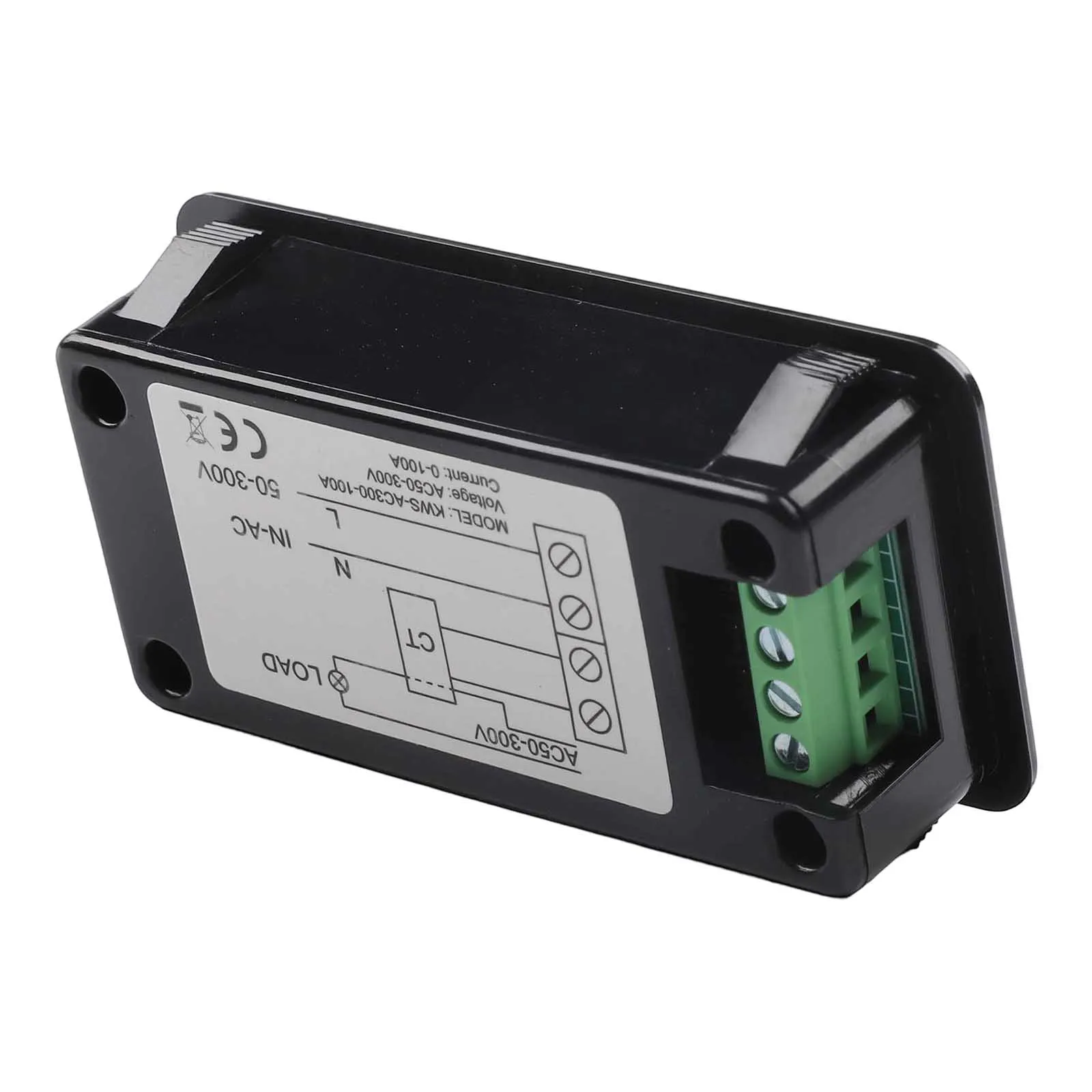 

KWh Meter AC Voltage Meter Applicable For Various Appliances Compact Size Flame-retardant Nylon For Home Appliances