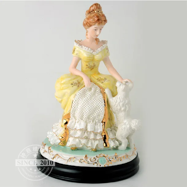 High-end ceramic crafts, ornaments, Italian style boutiques, Western beauties and puppies, gifts, home accessories