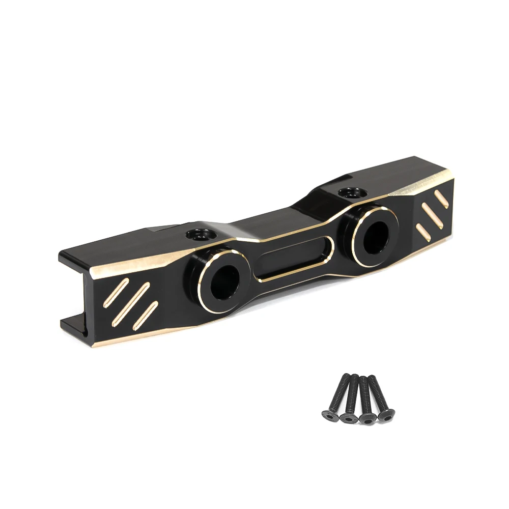 Corolla1/7 RC voiture d'escalade pièce de mise à niveau MK07 JK07 TK07 modification pièce de mise à niveau en laiton traverse avant et pare-chocs en métal