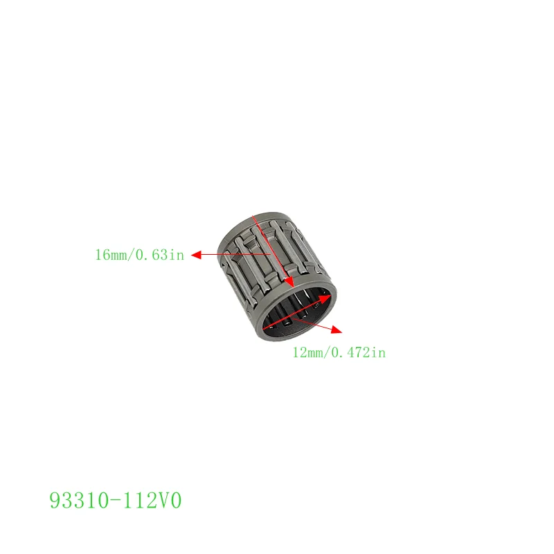 93310-112V0 Bearing Made in Taiwan for Yamaha Outboard Engine 2-Stroke 4/5/6/8 HP Boat Parts 93310-112V0-00