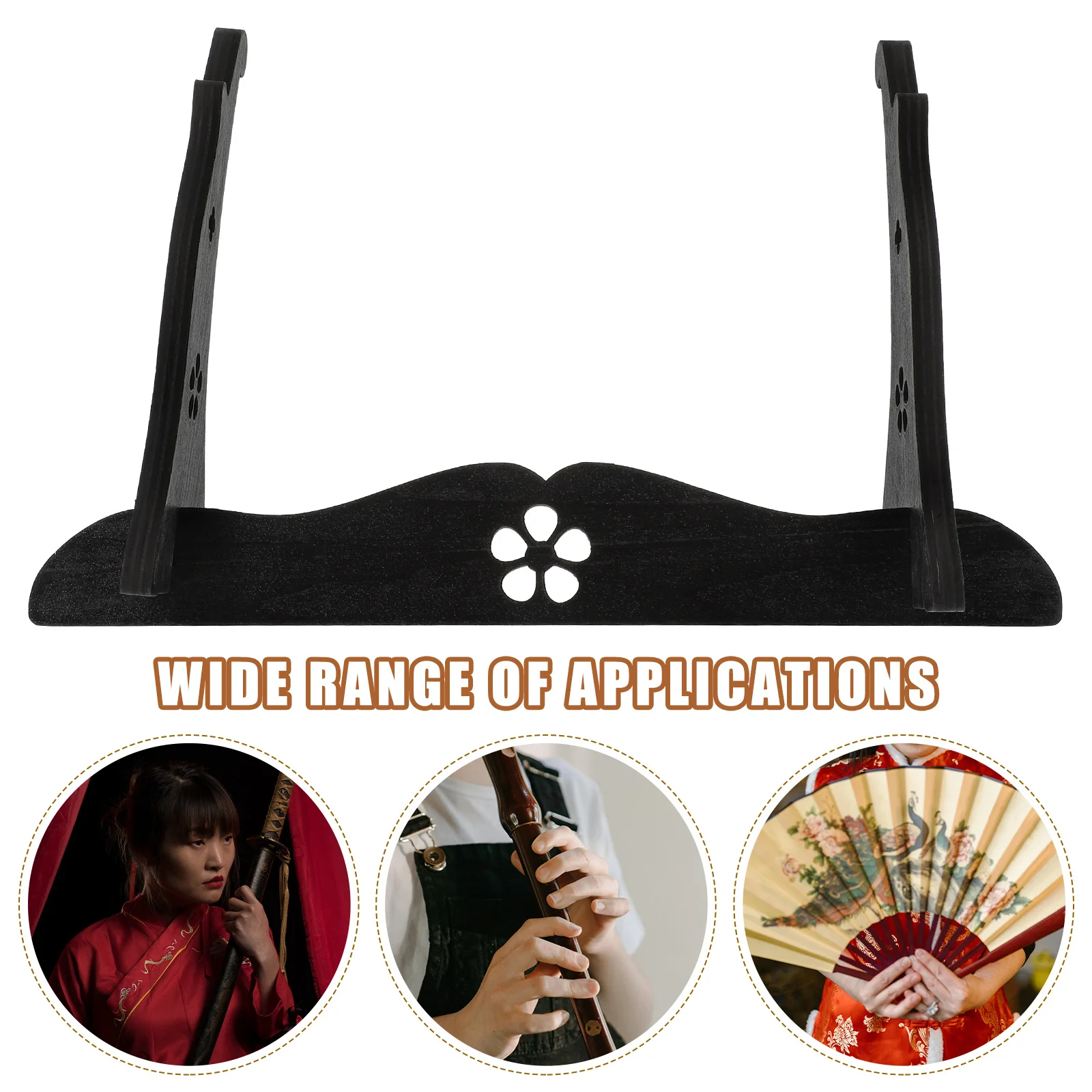 

Flute Display Household Swords Storage Rack Desktop Holder Music St Samurai ganizer DIY Swords Display St Decor