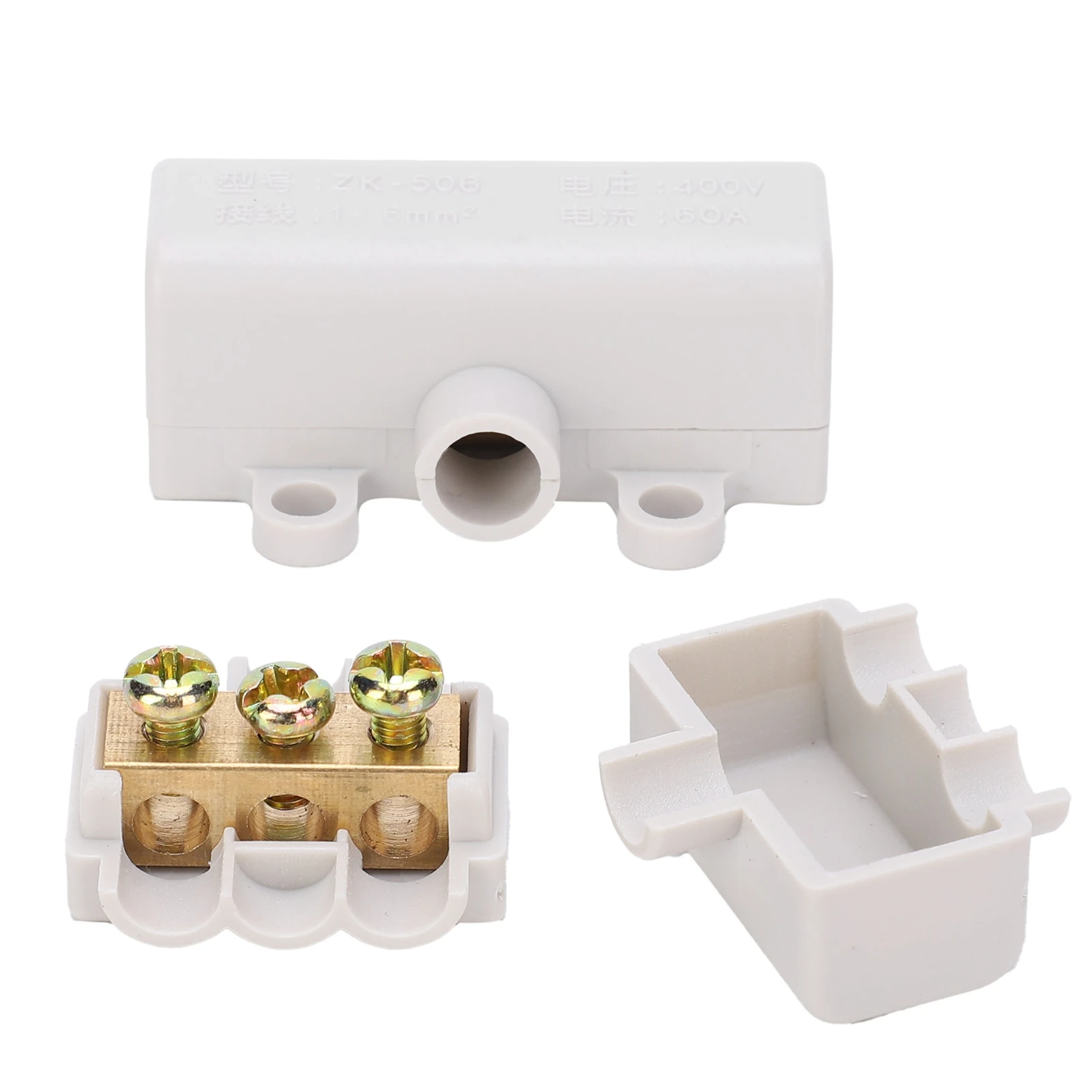 High‑Power Main Splitter Terminal Block Wiring Range 1‑6mm² for  Wiring for Electric Meter Wiring for Dome Light