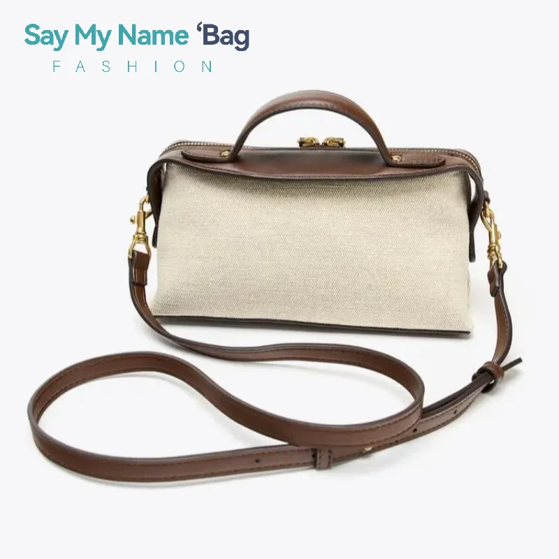 

﻿ Женская продолговатая холщовая городская сумка, роскошная дизайнерская новинка, сумки, повседневная сумка через плечо для женщин, повседневный стиль ﻿