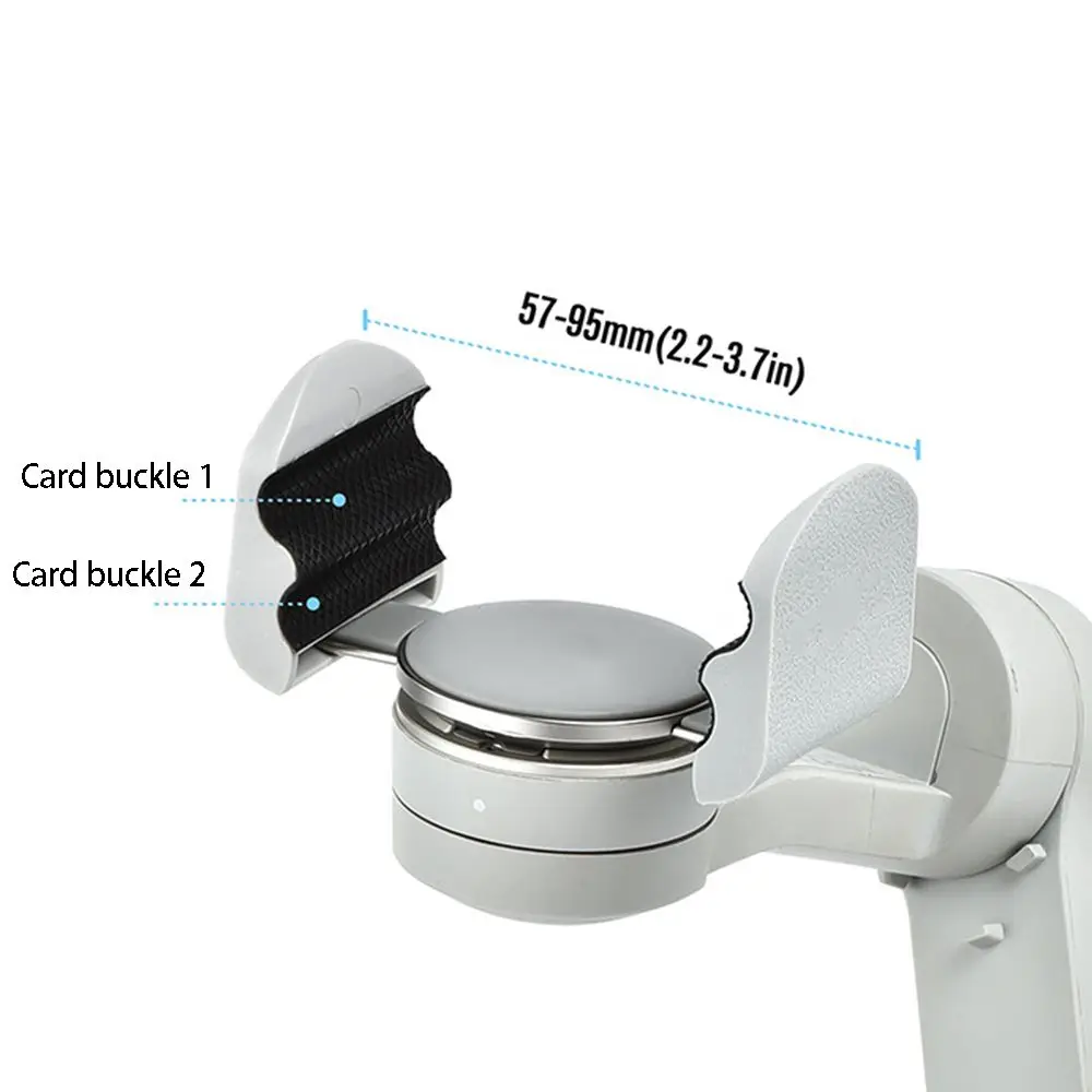 For DJI OM 5/4/SE Gimbal Magnetic Suction Convenient Quick Release Mobile Phone Clip Anti-Shake Bracket Extension Buckle