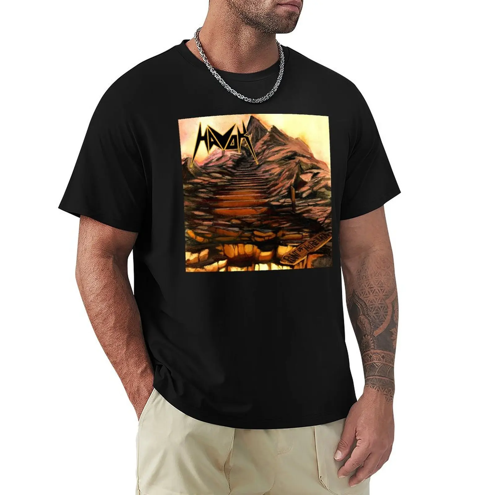 Havok - Point of No Return album 2012 T-Shirt Casual All Match Short Sleeve T-Shirt