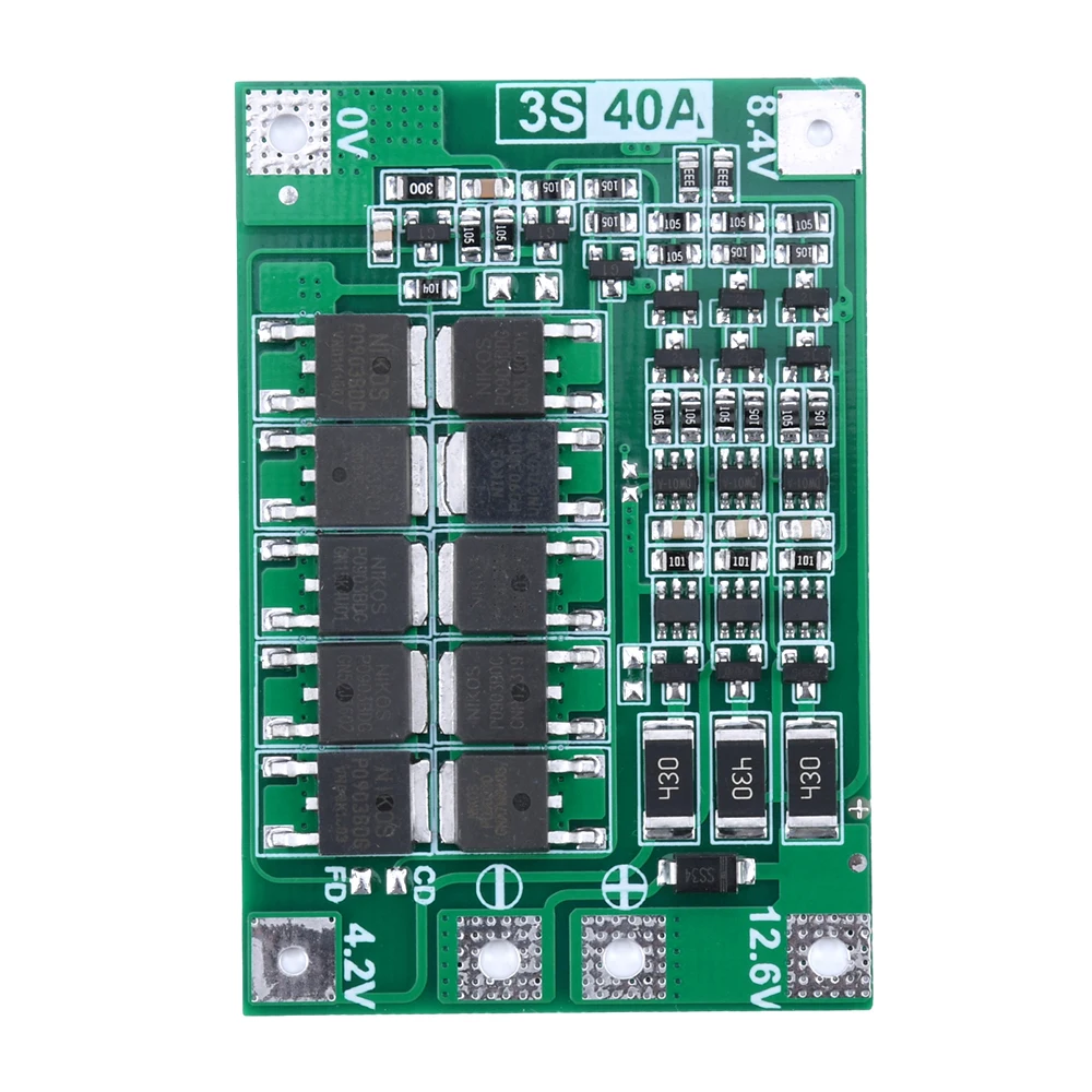 Obudowa baterii 12V 7Ah do 18650 ogniw puste pudełko z uchwytem i taśmy z niklu DIY pojemnik na baterie elektronarzędzie