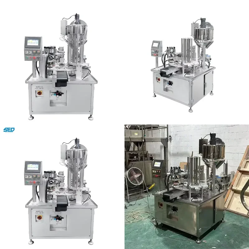 Recycling Machine 2026 2 Nozzle Liquid Butter Gels Small Honey Spoon Filling and Sealing Machine