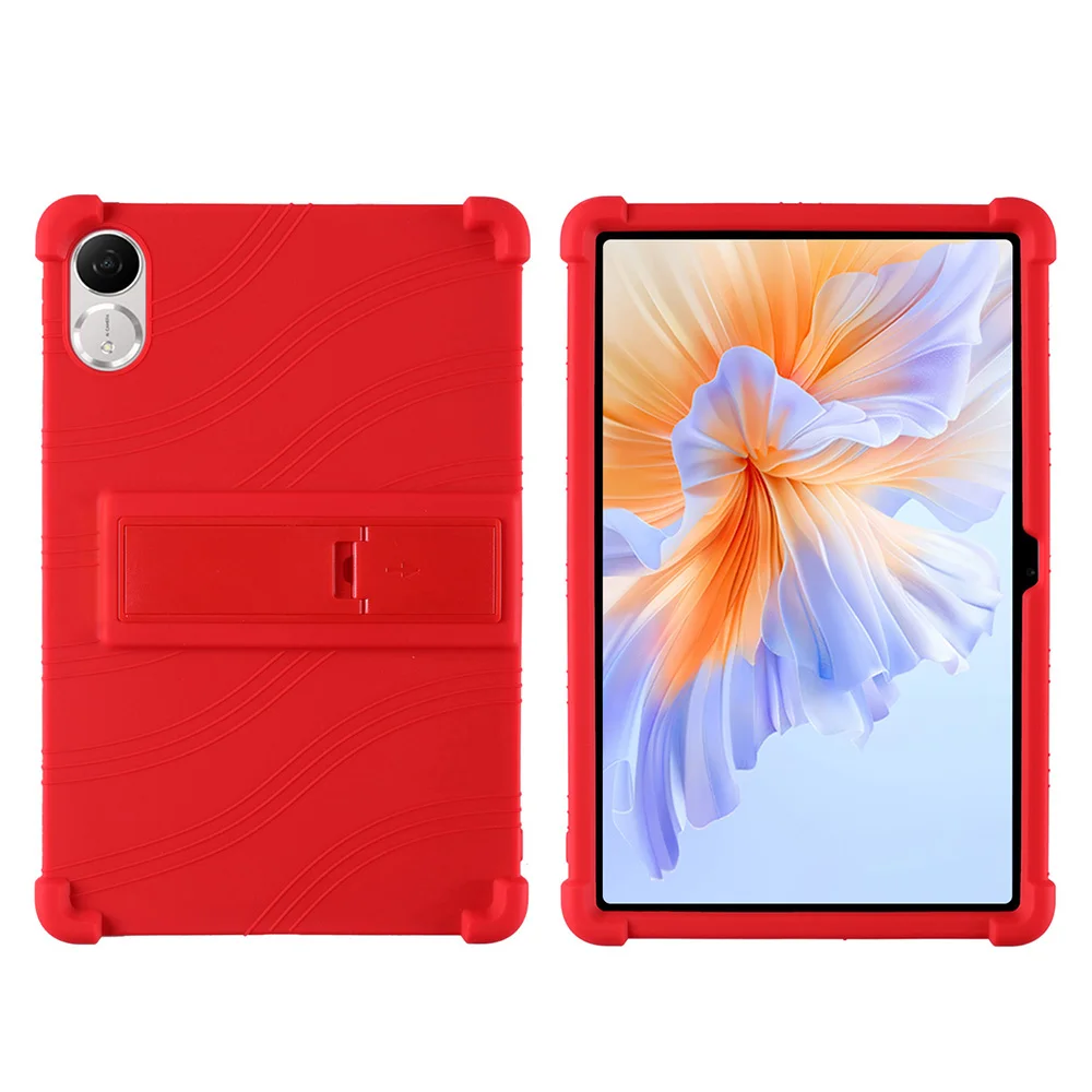Shockproof Soft Silicon Case for Honor Tablet V9 11.5inch Protective Cover with Stand Compatible with ELN-W09 ELN-L09 Shell