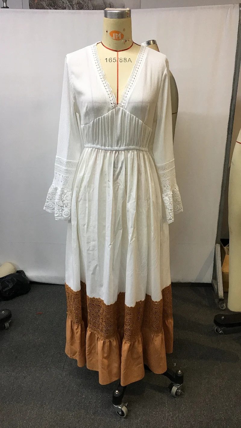 Robe Boho imprimée de style ethnique pour femme, vintage, Western Cowgirl