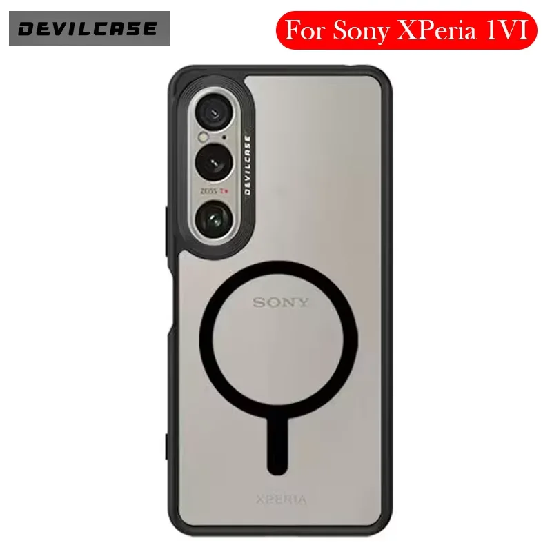 

DEVILCASE Case For Sony 1VI Wireless Charging Back Cover Shell