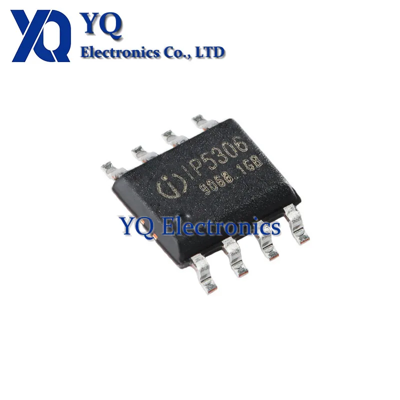 10PCS/lot New OriginaI IP5306 ESOP-8 2.1A Charging 2.4A Discharging Mobile Power SOC Chip