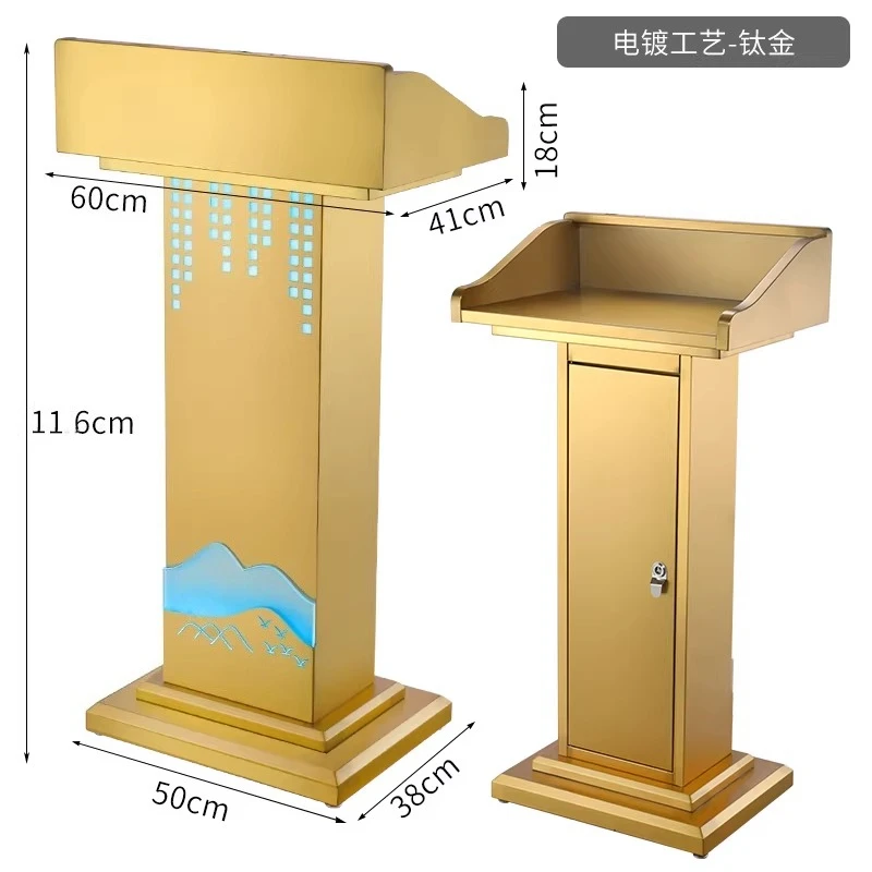 Stainless Steel Reception Desks Speech Restaurant Reception Desks Property Registration Office Furniture Военное ДелоZY40JDT