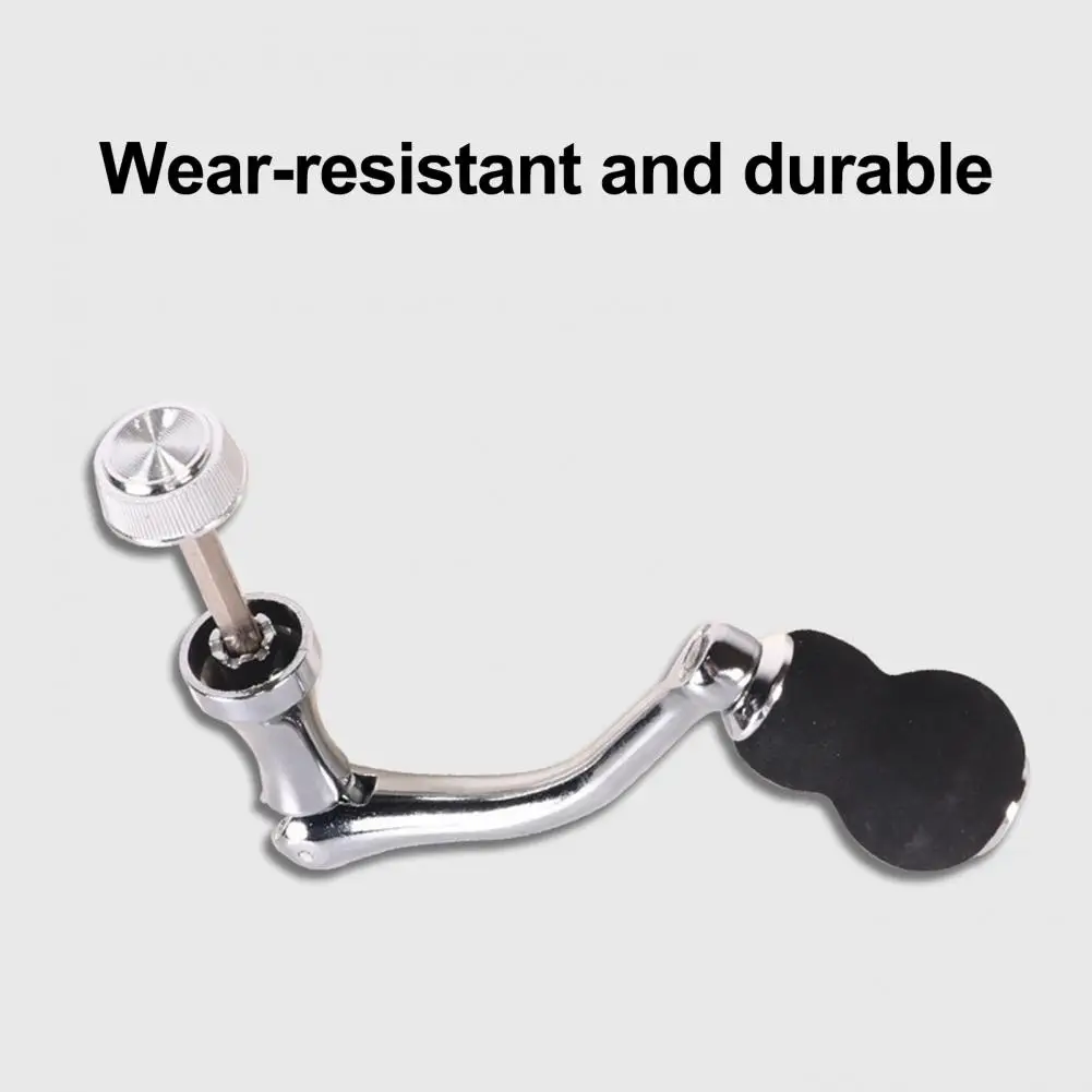 Metal Fishing Reel Handle Fishing Reel Handle Replacement Heavy Duty Metal Fishing Reel Rocker Arm Universal for Enhanced