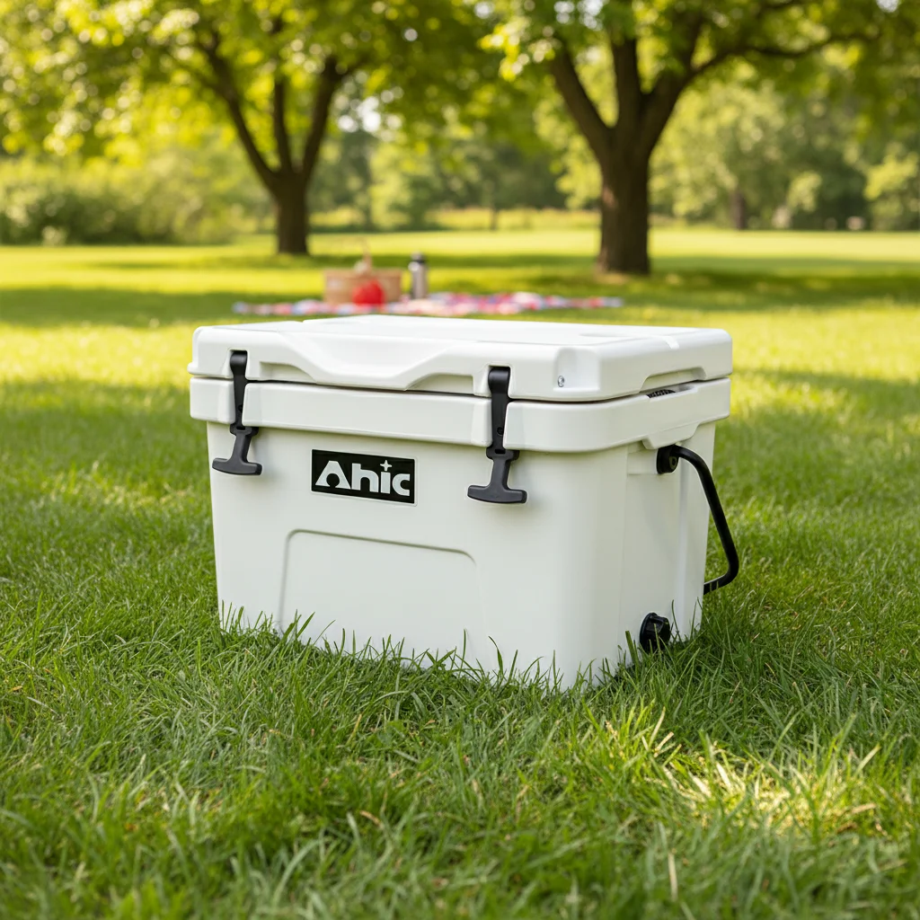 25L Rotomolded Modern PE Insulated Cooler Chest Cooler Waterproof Heavy Duty for Wine Food Cans Outdoor Camping Fishing Pro