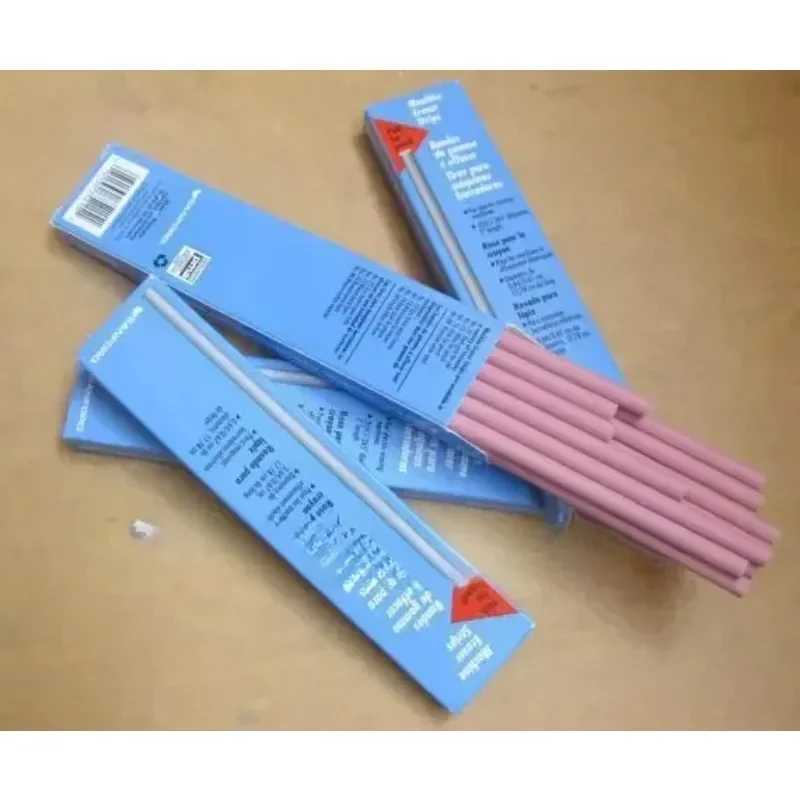 New SANFORD Machine Eraser Strips NO.74(75215) Pink for ink testing , EF74-75215 pencil special for abrasion testing