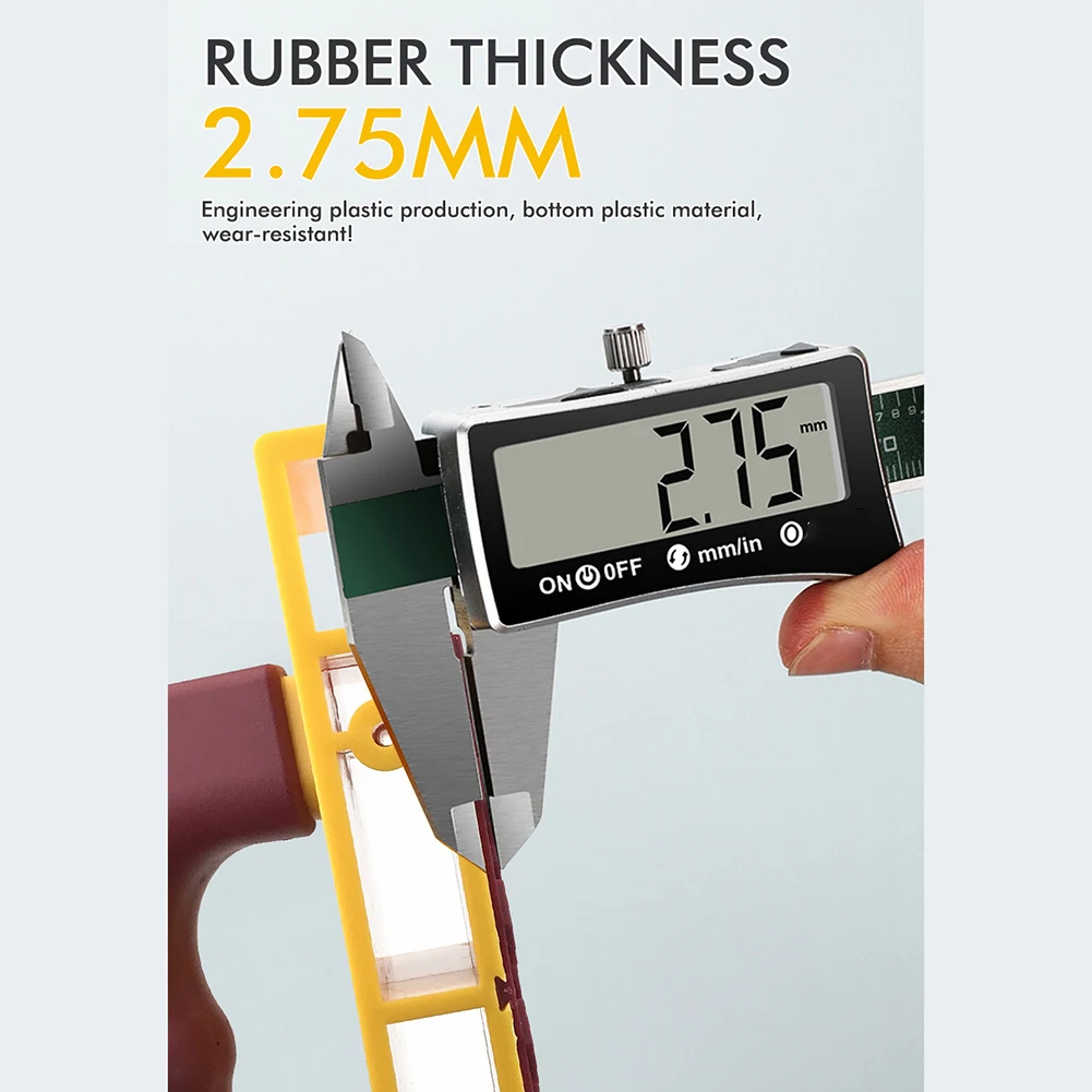 Maniglia di spinta di sicurezza Maniglia di spinta ergonomica Distribuzione della forza a 3 vie Controllo accurato Palmo confortevole adatto per progetti fai da te