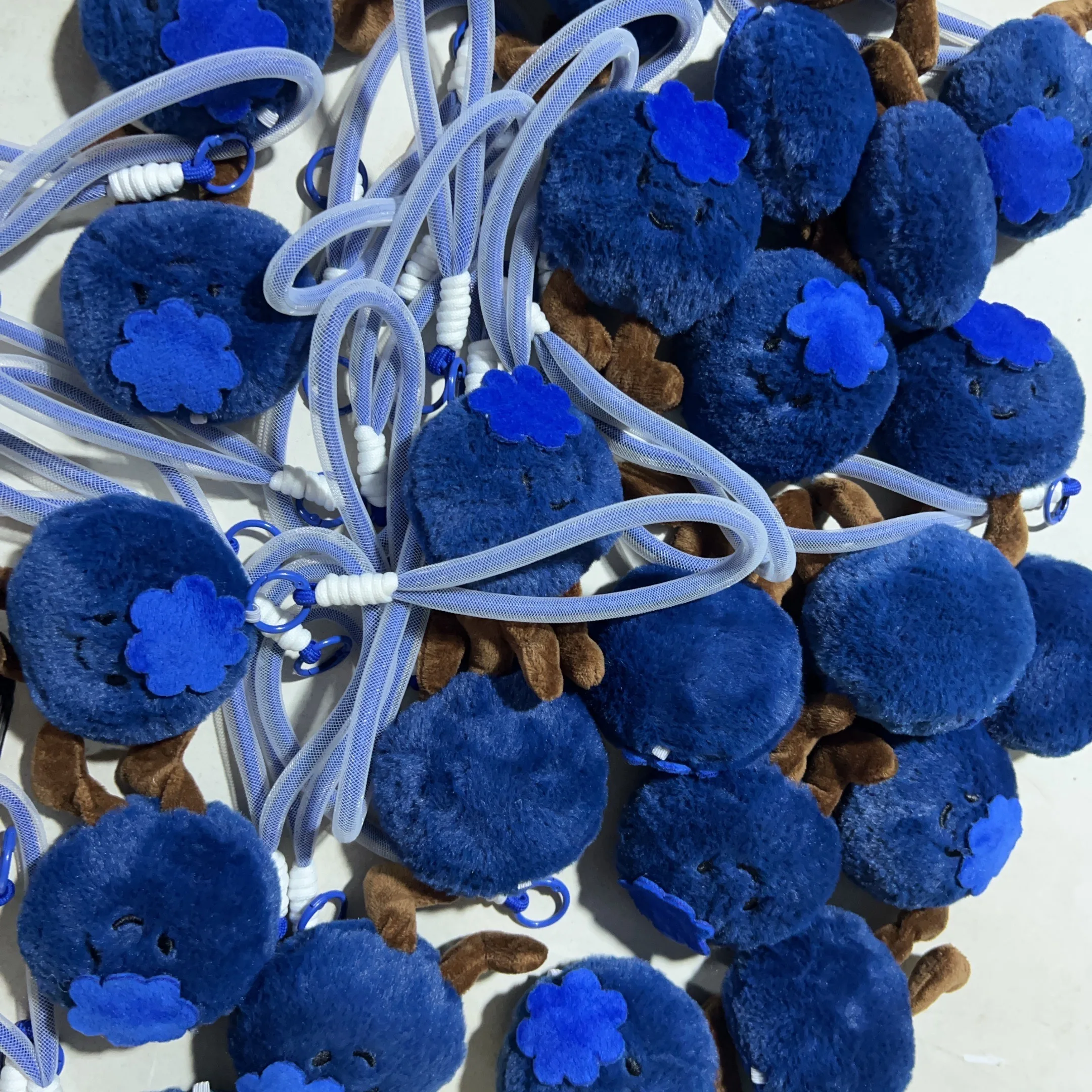New Blueberry Plush Toy Doll Keychain Ornament Bag Pendant Cute Keychain As A Gift For Your Best Friend Or Friend Accessory