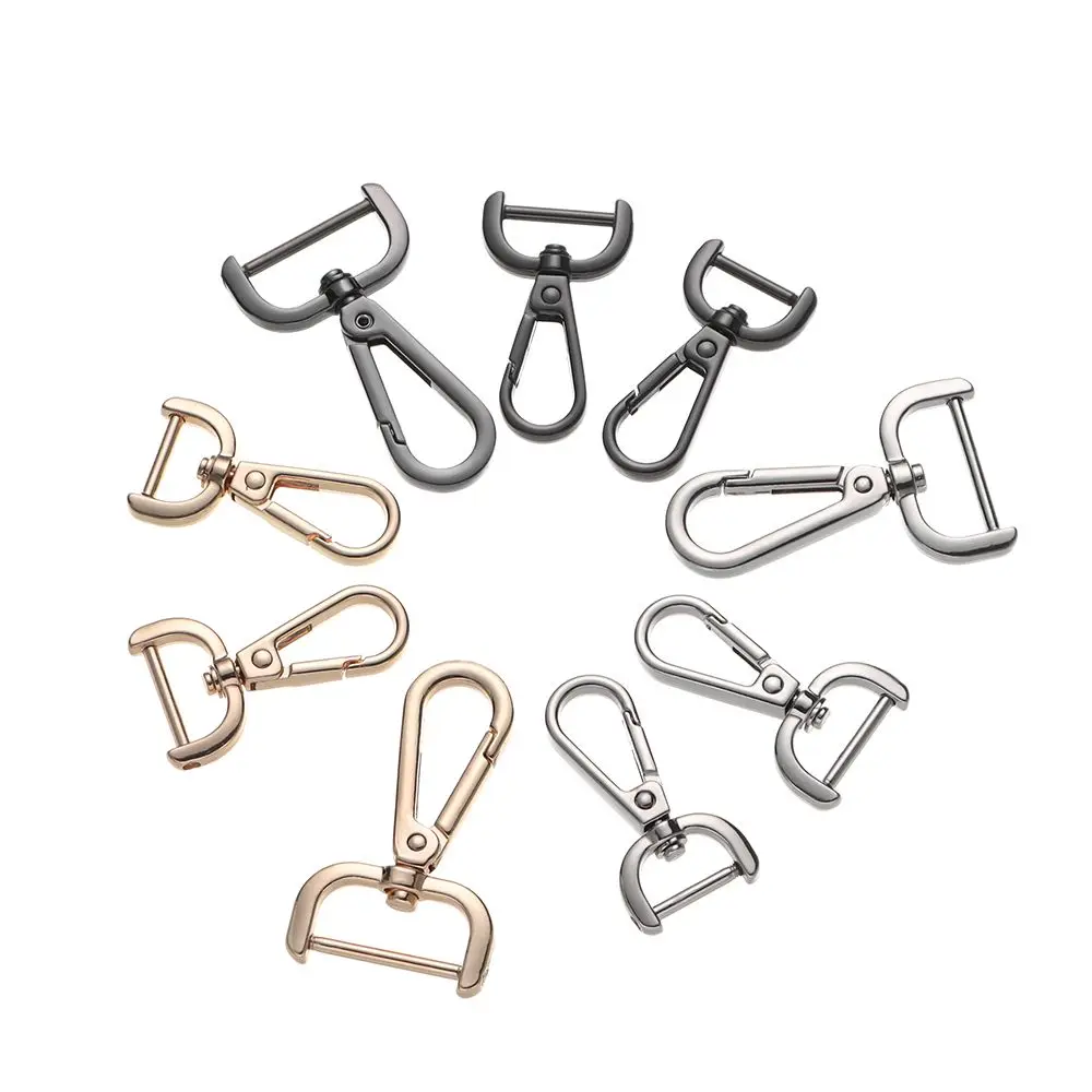 Craft Bag Part Accessories Collar Carabiner Snap Bags Strap Buckles Lobster Clasp Detachable Snap Hook Screw Buckle