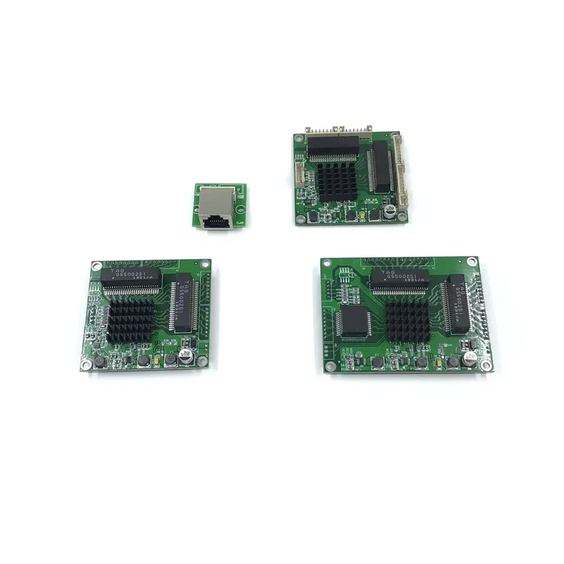 5 Ports Industrial Switch Module 5 Ports Unmanaged10/100/1000mbps  PCBA board OEM Auto-sensing Ports PCBA board OEM Motherboard