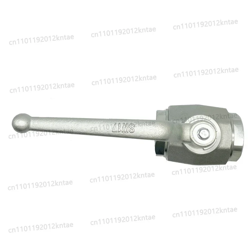 Manufacture Stainless Steel 2 Way High Pressure Hydraulic KHM-NPT Ball Valve11/4