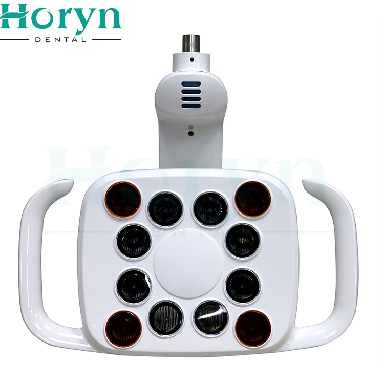 

den tal Shadowless LED Oral Obturation Light Lamp for den tal Unit Chair With Sensor Switch Cold Light