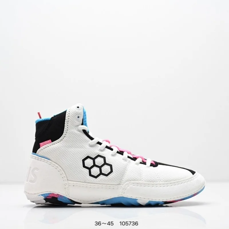 2026 Hot Wrestling Boots Youth Professional Men Boxing Shoe Lace Up Boxing Fighting Boots Indoor Gym Training Shoes Unisex