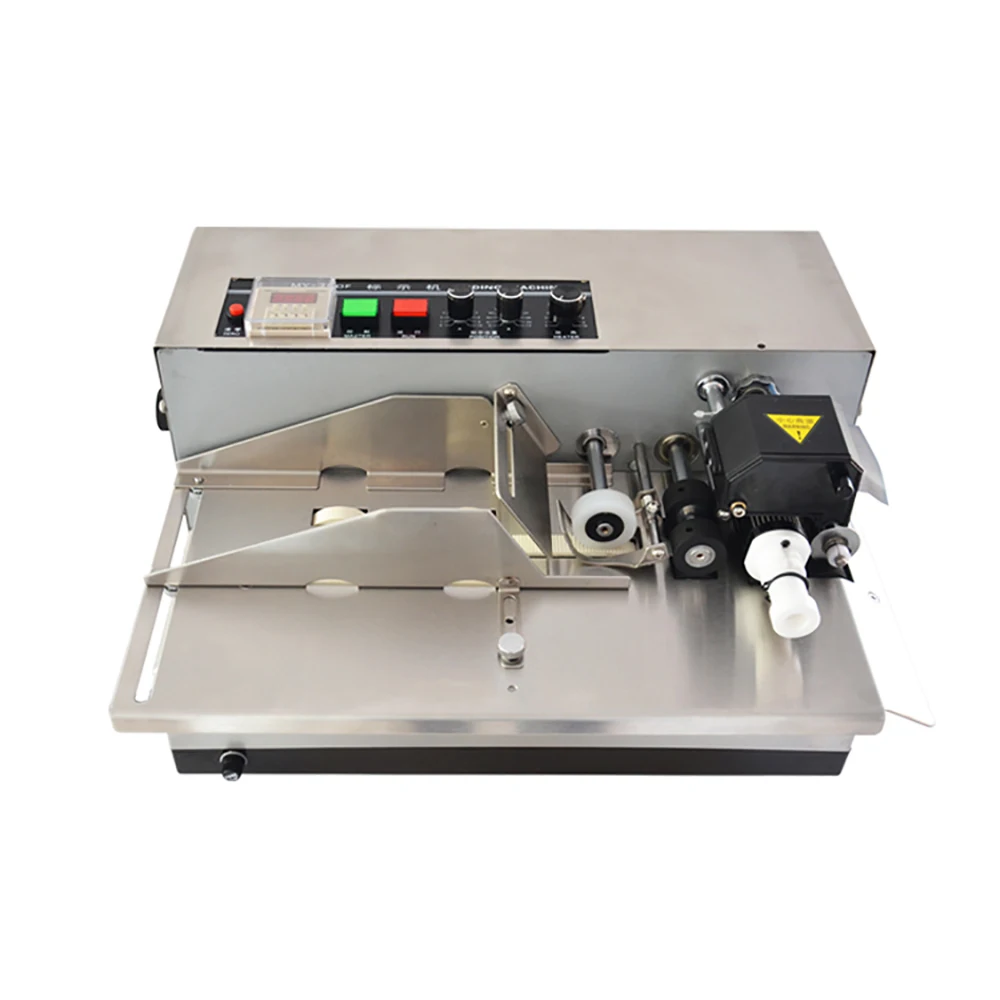 Solid Batch Coding Machine MY380 Dry Ink Roll  Expiry Date Machine Band Sealer Solid Date Printer