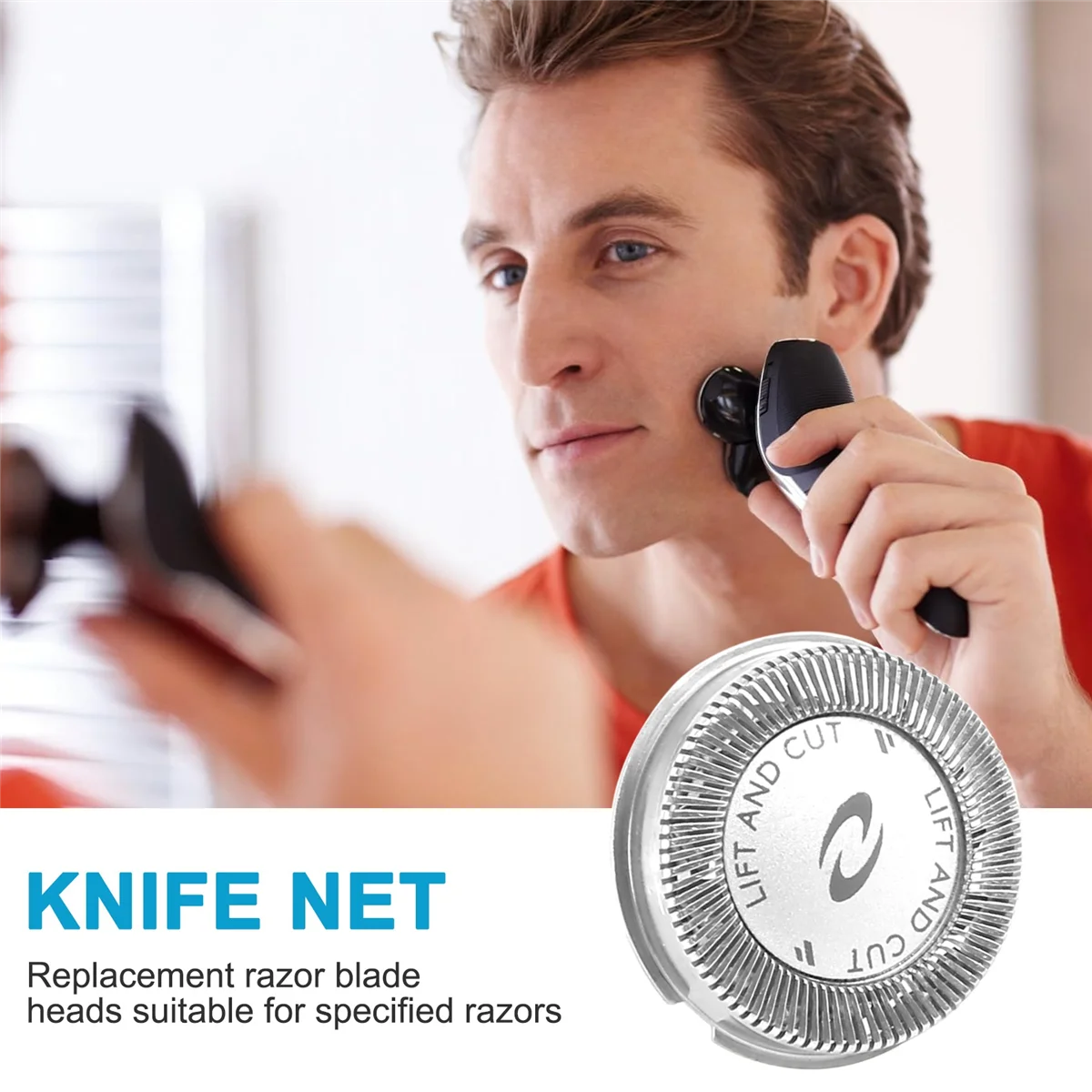 4 قطع بديلة لشفرات ماكينة الحلاقة لشركة فيليبس نوريلكو HQ3 HQ30/HQ32/HQ36/HQ300، فضي
