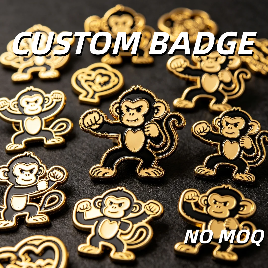 Manufacturer Factory Custom Fashion Cute Pins Metal Logo Badges Brooch Hard Soft Enamel Pins Lapel Pins for Important Days