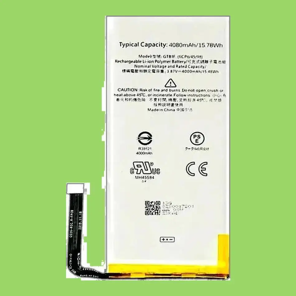 

Environmentally Friendly Mobile Phone Battery For Htc Google Pixel 5 GTB1F 4800Mah