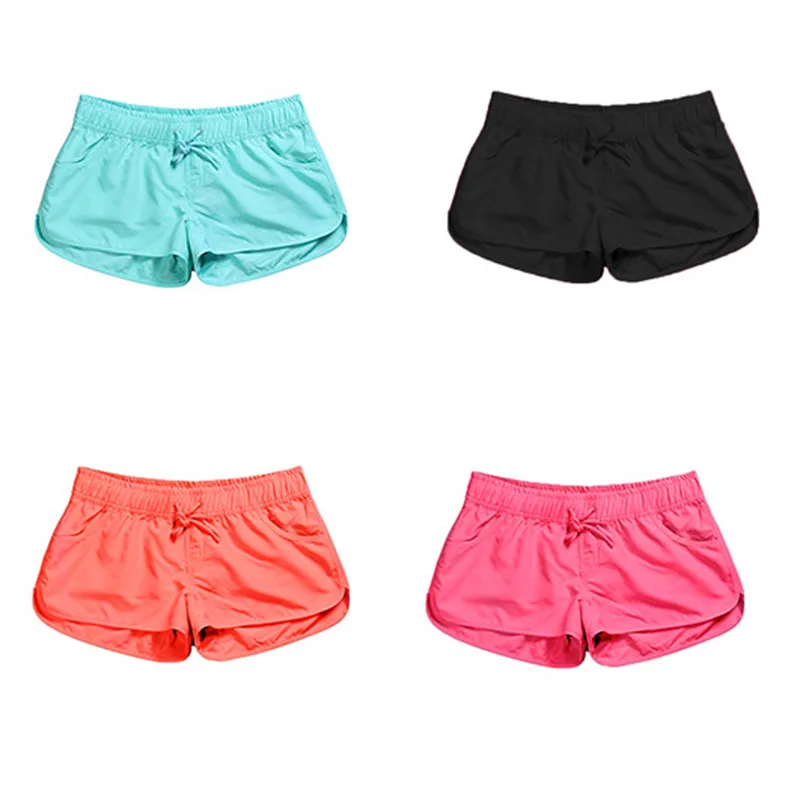 

New 2023 Summer Casual Shorts Women Fit Solid Available Shorts Loose Elastic Waist Breathable Women Fashion Shorts