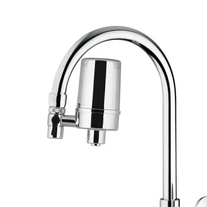 Water Filter for Sink Faucet Mount Water Filtration System for Kitchen Bathroom Reduces Lead Chlorine Bad Taste