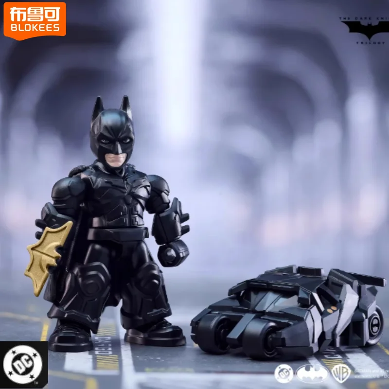 جديد Blokees Dc Hero Defender الإصدار 1 Bat Shadow Dawn Series صندوق أعمى عمل الشكل باتمان لعبة الهدايا