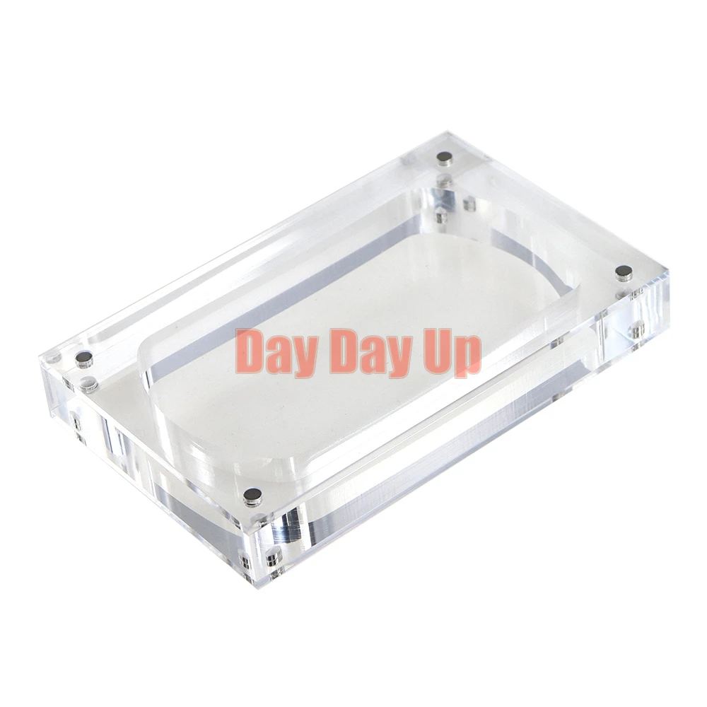 3 قطعة ل PSP GO واضح شفاف تخزين صندوق أكريليك مغناطيسي ل PSPGO لعبة وحدة التحكم غطاء شل صندوق عرض موقف