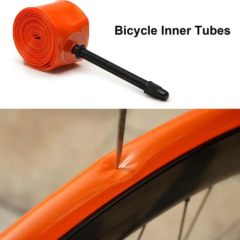 Bike Inner Tubes 700C TPU Bicycle Replacement Tubes With 45/65/85mm Long French Valve Lightweight Cycling MTB Inner Tube