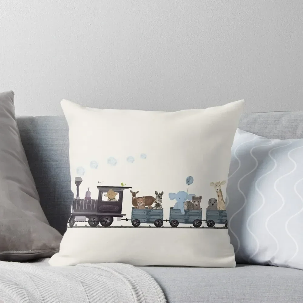

little nature train Throw Pillow Sofa Cushions Sitting Cushion Decorative Cushion Anime pillow