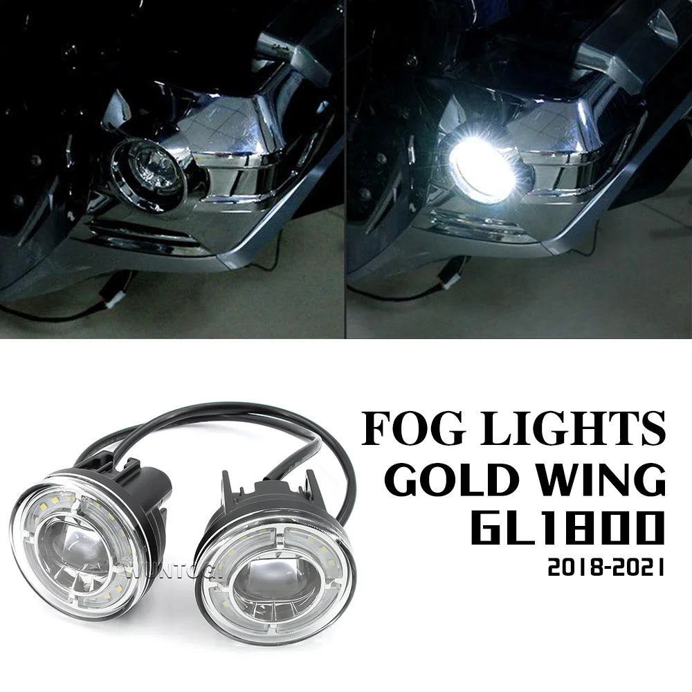 Goldwing อุปกรณ์ GL1800 Goldwing1800แป้นเหยียบเท้าเรือชุดไฟ LED ปีกทอง GL ชิ้นส่วน1800สำหรับฮอนด้า GL1800โกลด์วิงเรโทร