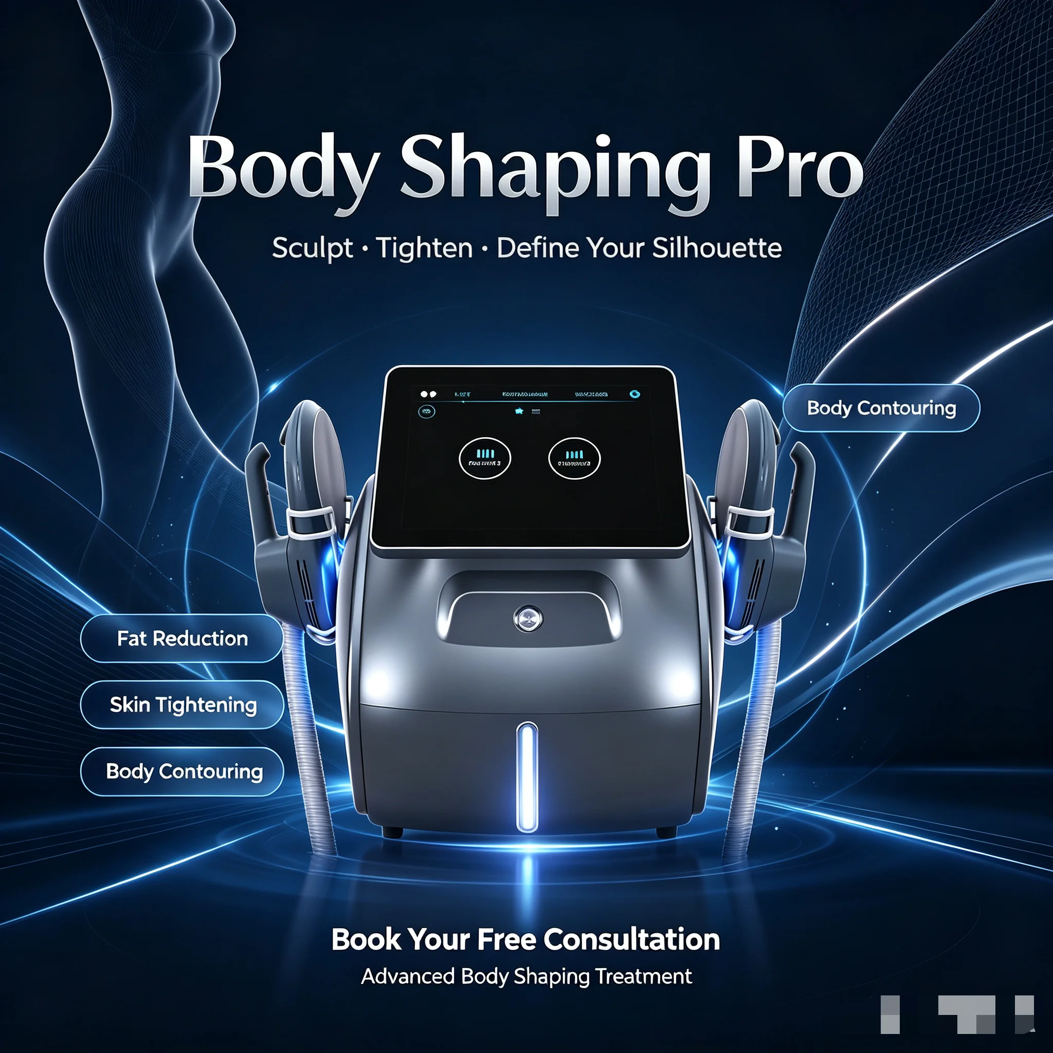 Improve Workout Routines Advanced Slimming and Shaping Technology for Home or Studio Fat Burning Machine
